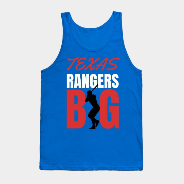 TEXAS RANGERS BIG TEAM Tank Top by Lolane